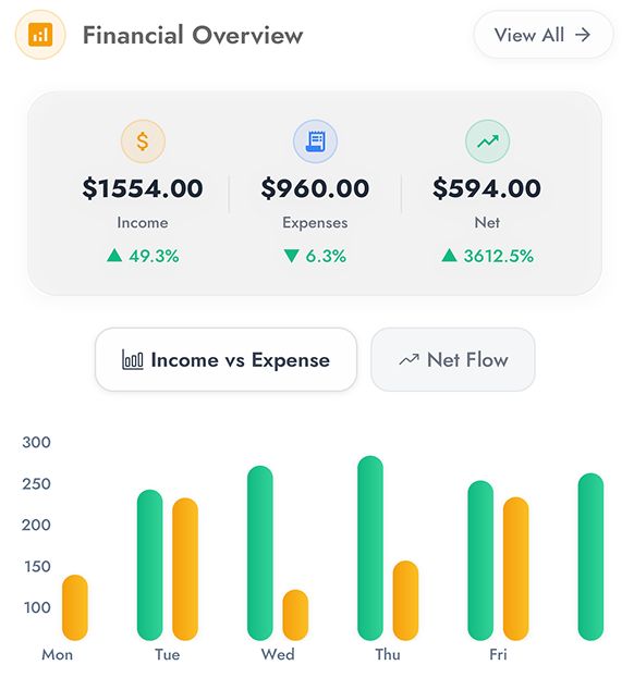 Cash Flow visualization